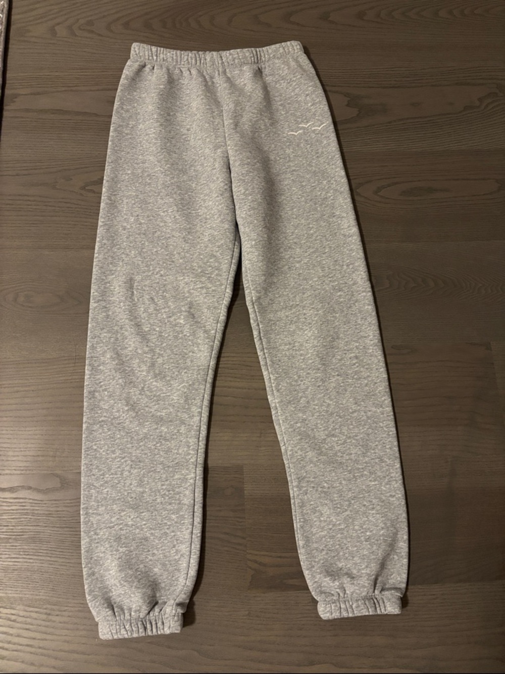 Kids Light Gray Heather Jogger Sweatpants - Cozy Everyday Wear like new